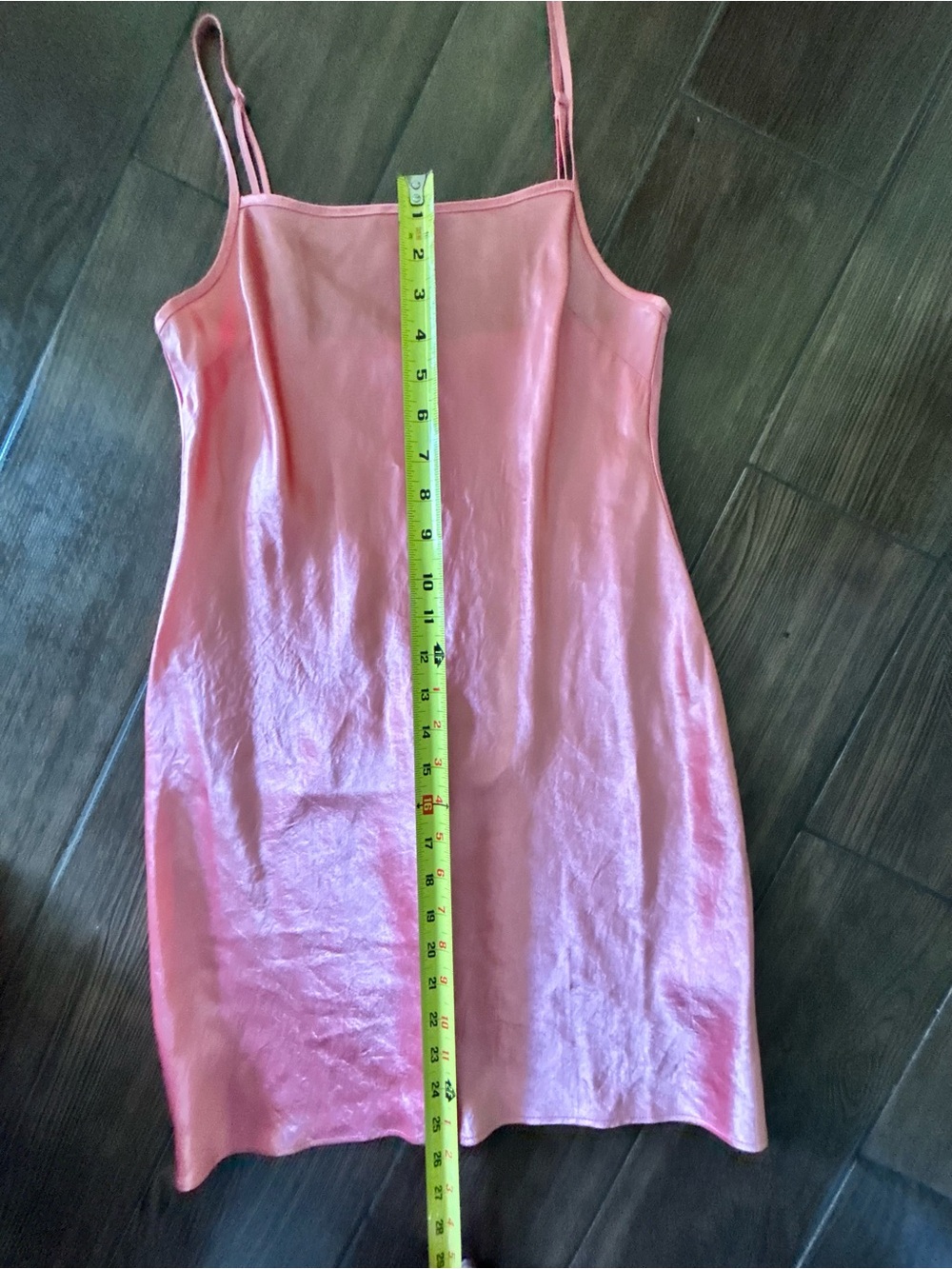 Babaton Salmon Pink Cowl Neck Satin Slip Dress 2XS - Picture 5 of 6
